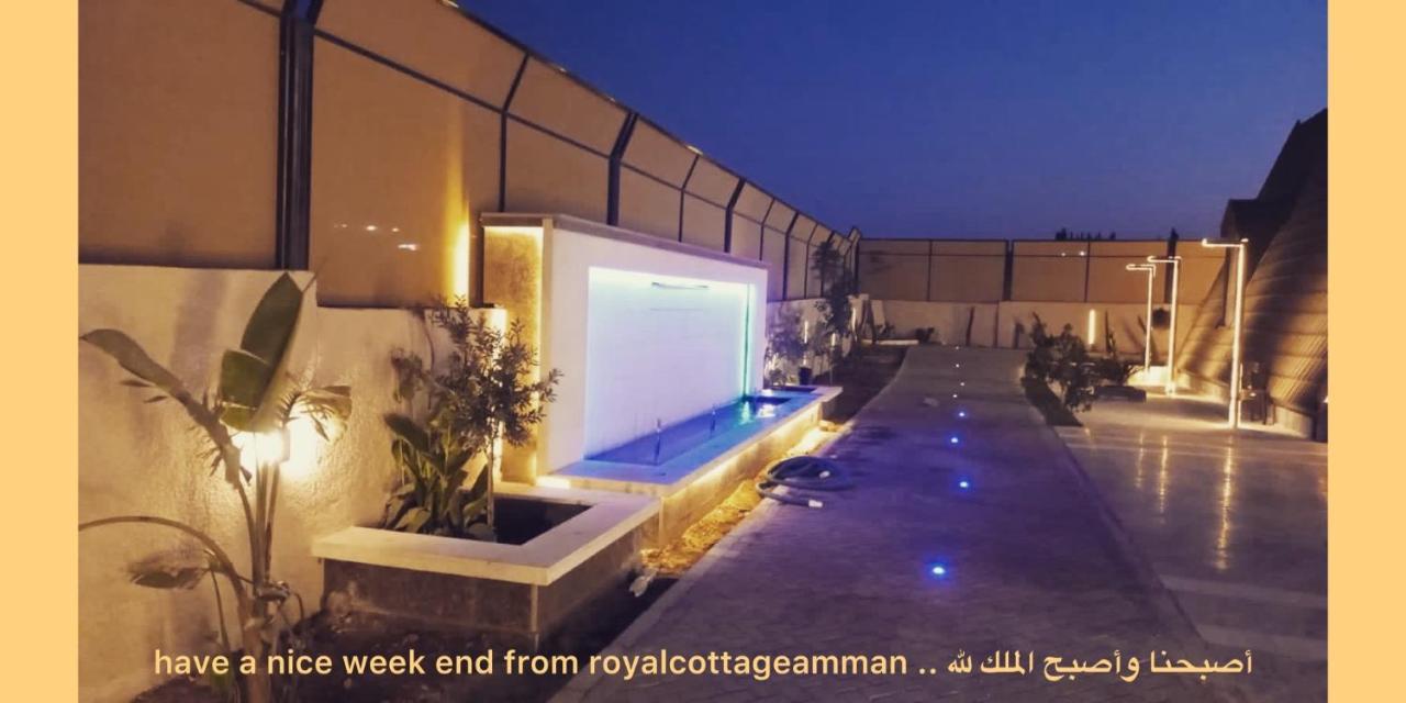 The Royal Cottage Amman Al Qastal Exteriér fotografie